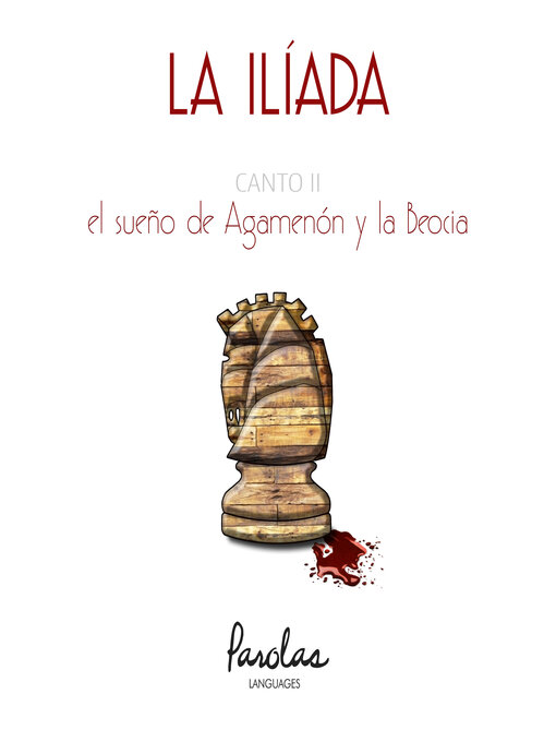 Cover image for La Ilíada. Canto II